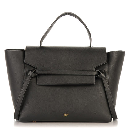 Celine Grained Calfskin Mini Belt Bag Black 1 of 11