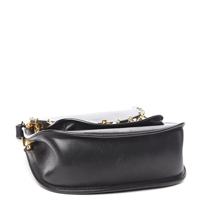 Chloe Calfskin Small Charm Hudson Shoulder Bag Black 4 of 13