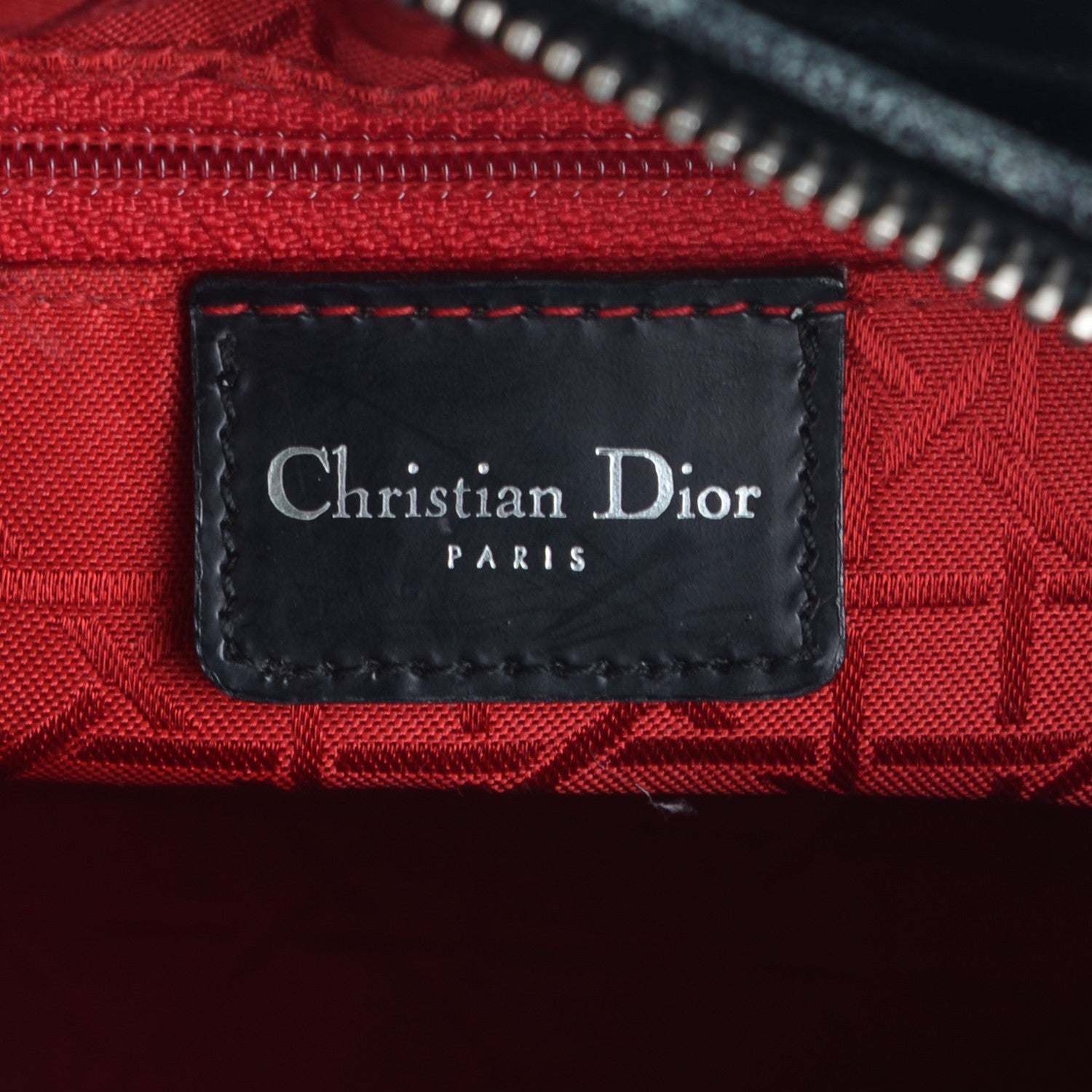 Christian Dior Patent Cannage Medium Lady Dior Black 6 of 9