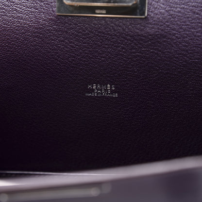 Hermes Box Handle Bag Raisin 7 of 17