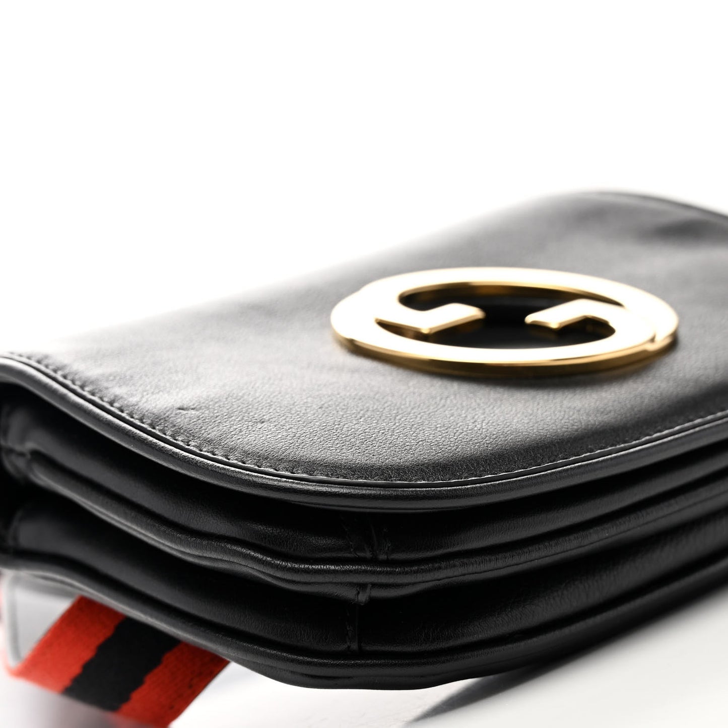 Roxy Calfskin Web Blondie Belt Bag 90 36 Black