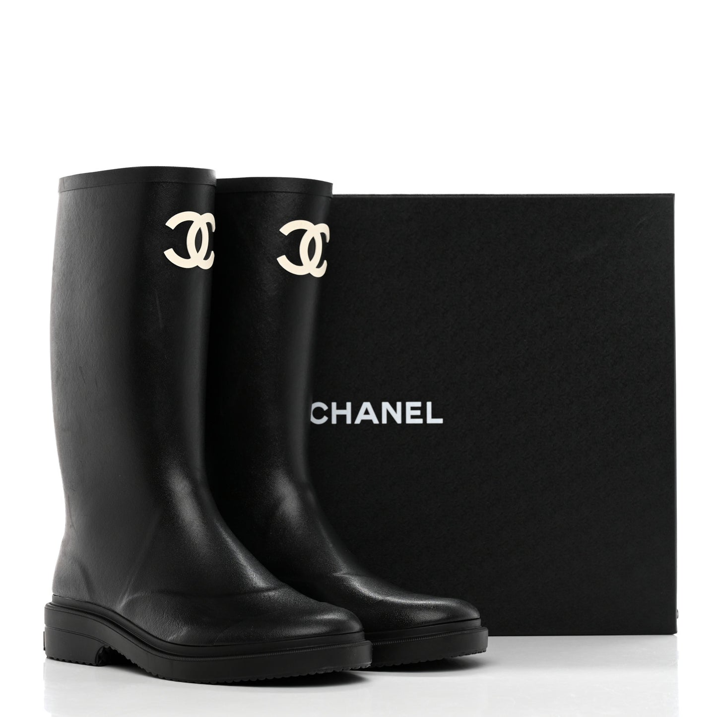 Caoutchouk CC High Boots 40 Black