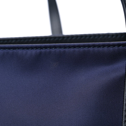 Burberry Nylon Logo Small Ardwell Tote Navy 10 of 10