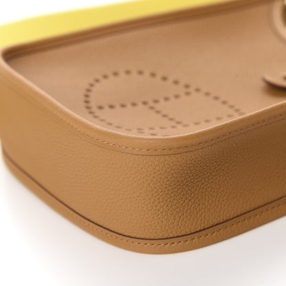 Hermes Taurillon Maurice Amazone Evelyne TPM Sesame Lime 4 of 11
