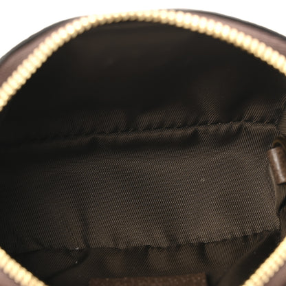 Gucci GG Supreme Monogram Web Ophidia Dome Key Pouch Beige New Acero 5 of 9