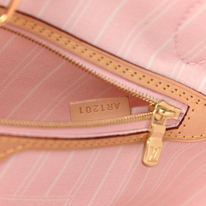 Louis Vuitton Monogram Giant By The Pool Neverfull MM Light Pink 8 of 12
