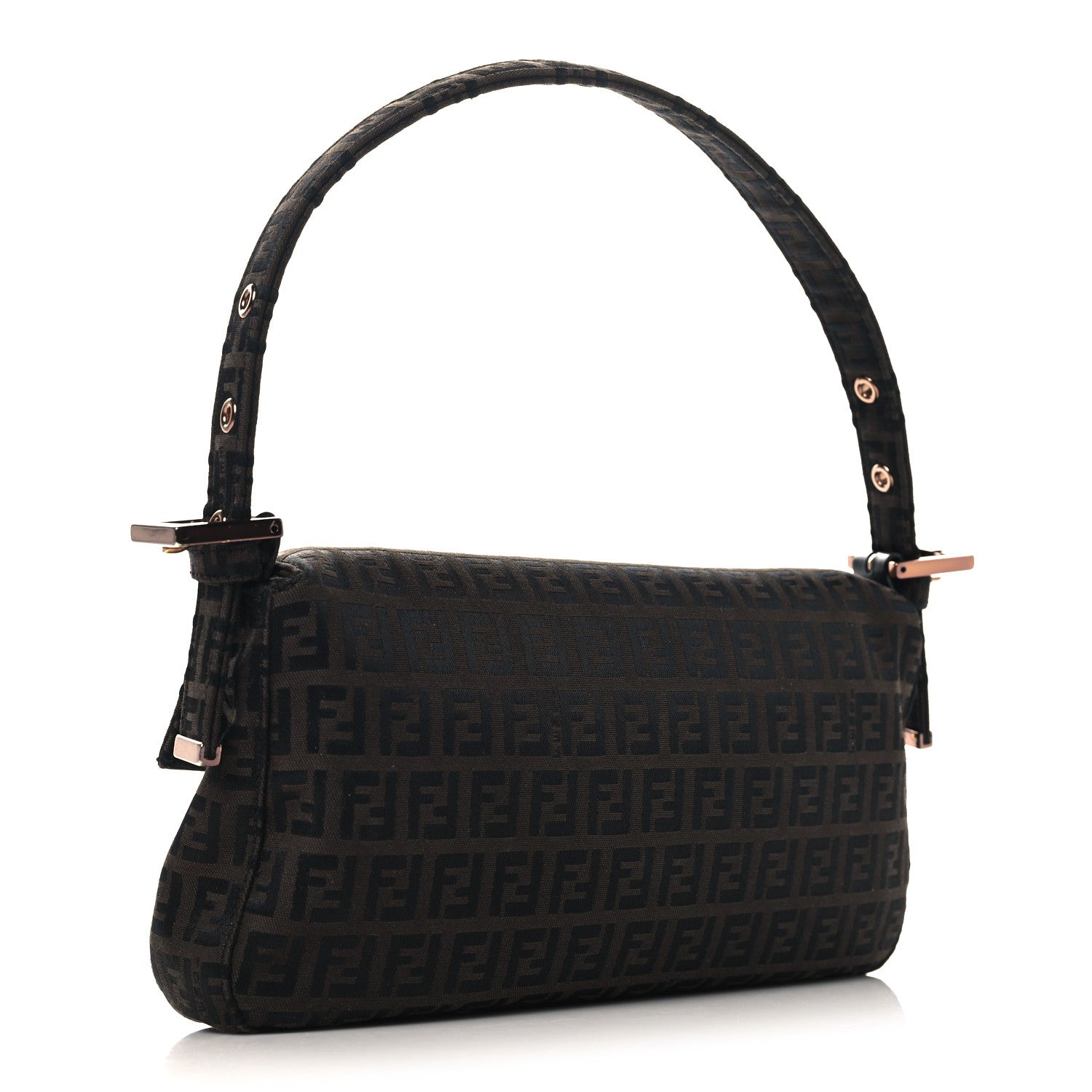 Fendi Zucchino Baguette Brown 3 of 11