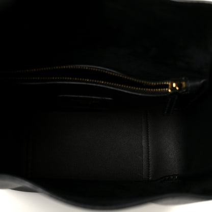 Saint Laurent Smooth Calfskin Small Le 5 A 7 Soft Hobo Black 5 of 10