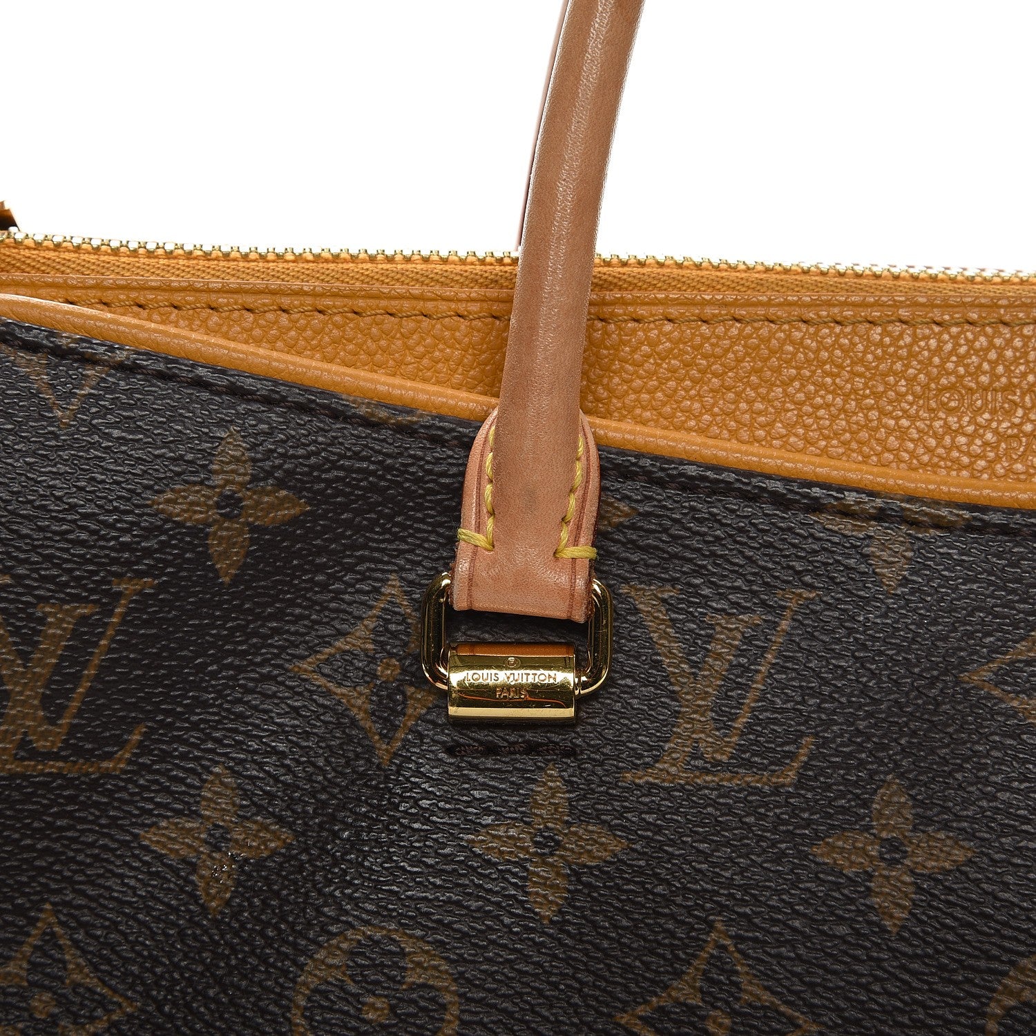 Louis Vuitton Monogram Pallas Safran 10 of 13