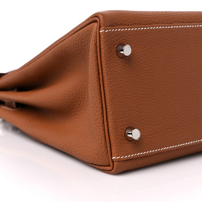 Hermes Togo Kelly Retourne 28 Gold 8 of 11