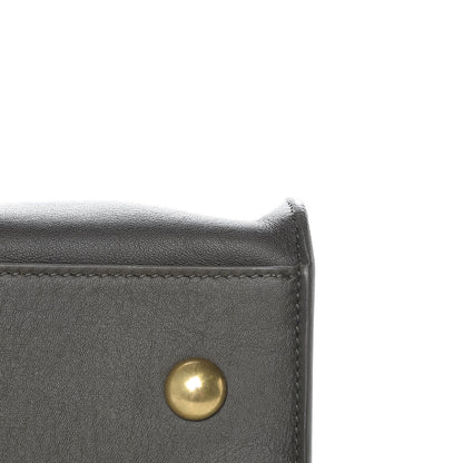 Saint Laurent Calfskin Small Classic Y Cabas Mousse 12 of 14