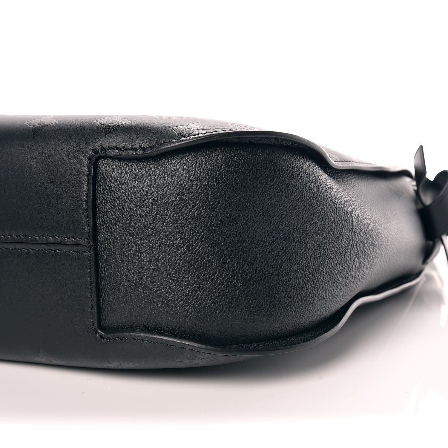 Louis Vuitton Cuir Plume Very Hobo Black 6 of 9