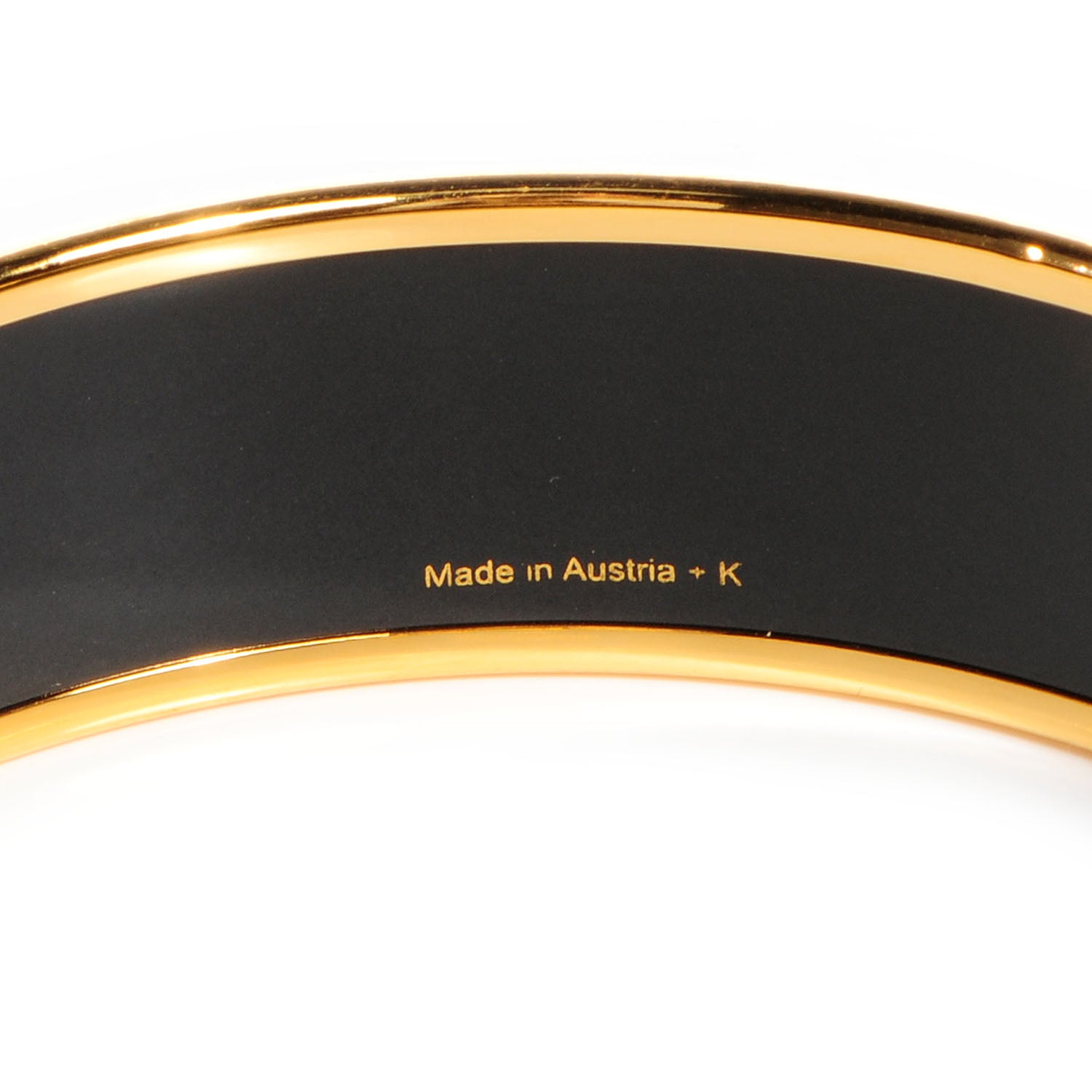 Hermes Enamel Printed Carriage Wide Bracelet 70 4 of 5