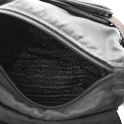 Prada Nylon Vela Messenger Black 6 of 9
