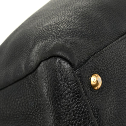Prada Vitello Daino Shopping Satchel Black 16 of 18