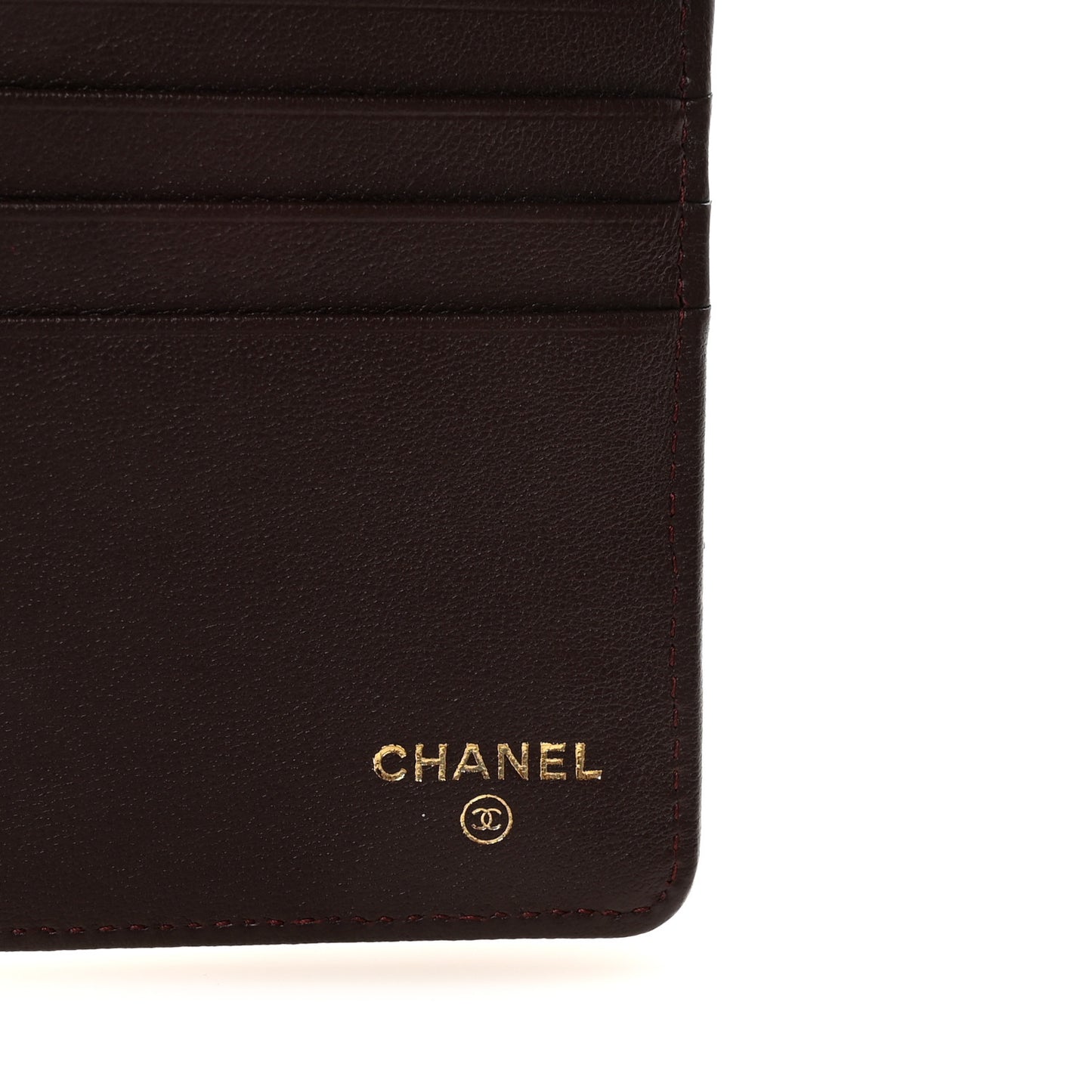 Lambskin Quilted Long Zip Wallet Black