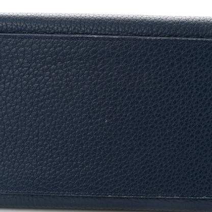 Hermes Taurillon Clemence Kelly Retourne 28 Bleu Saphir 13 of 14