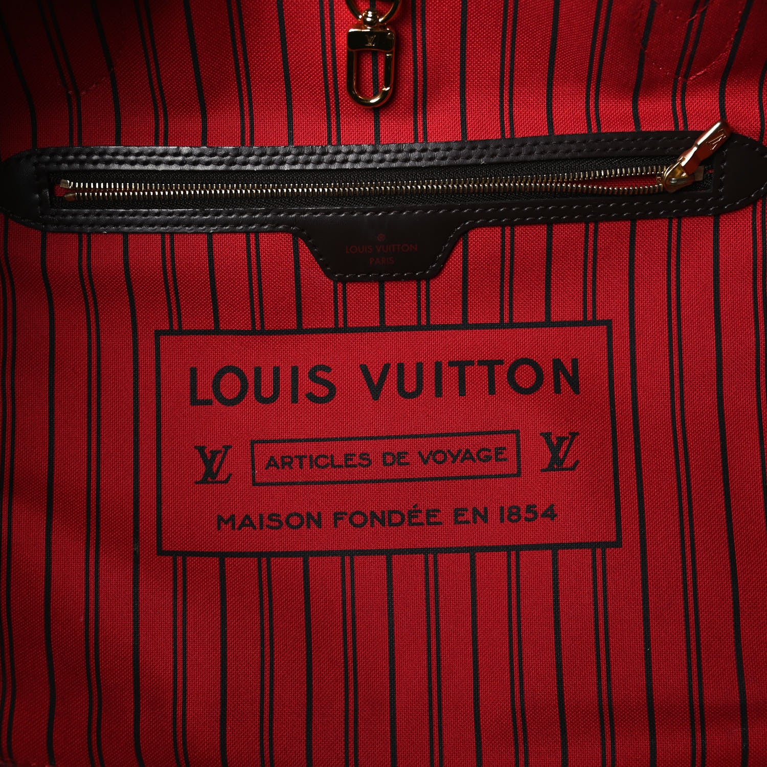 Louis Vuitton Damier Ebene Neo Neverfull MM 6 of 11