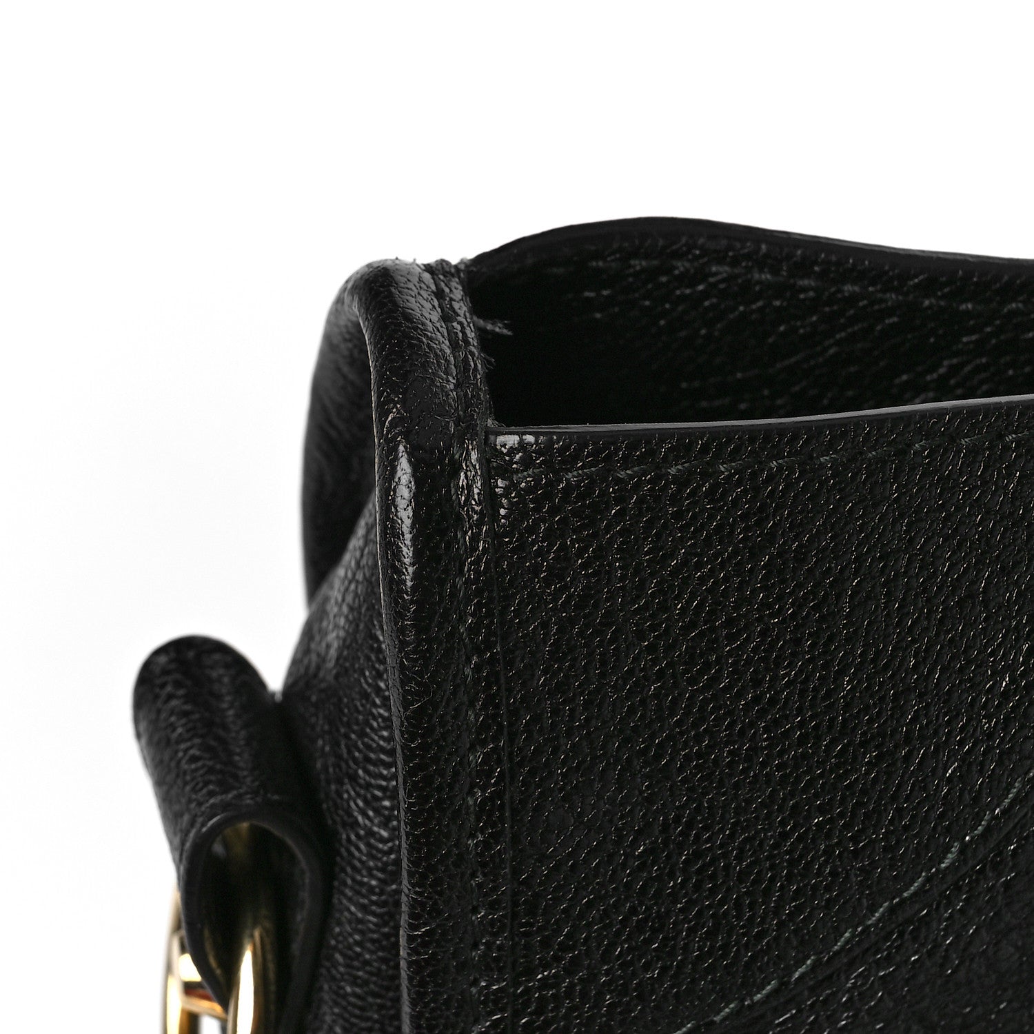 Balenciaga Chevre Gold Metallic Edge Hardware S City Black 10 of 11