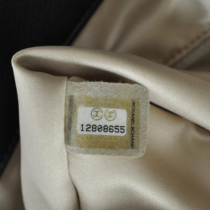 Chanel Lambskin Large Constructivism Tote Black 9 of 10