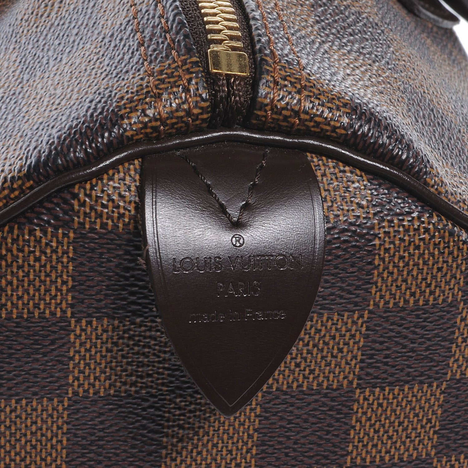 Louis Vuitton Damier Ebene Speedy 30 7 of 7