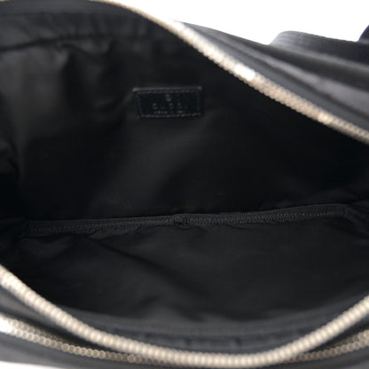 Gucci Econyl Nylon Monogram Off The Grid Large Belt Bag Black 6 of 11