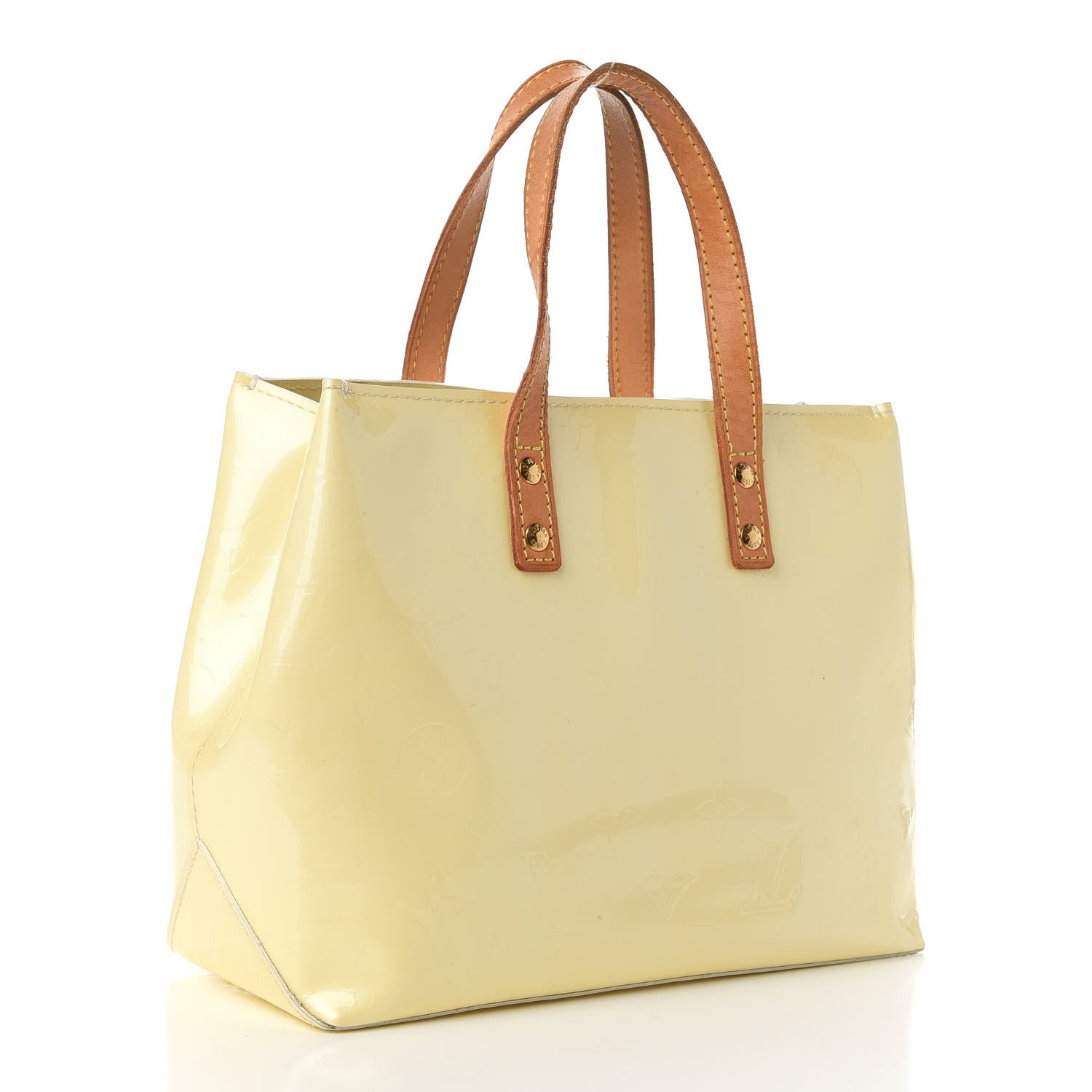 Louis Vuitton Vernis Reade PM Perle 2 of 8