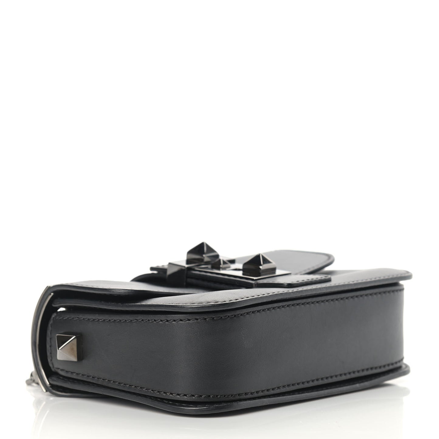 Vitello B-Rockstud Flap Black