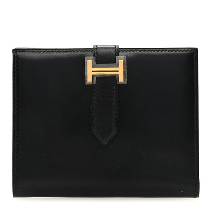 Hermes Box Bearn Compact Wallet Black 1 of 6