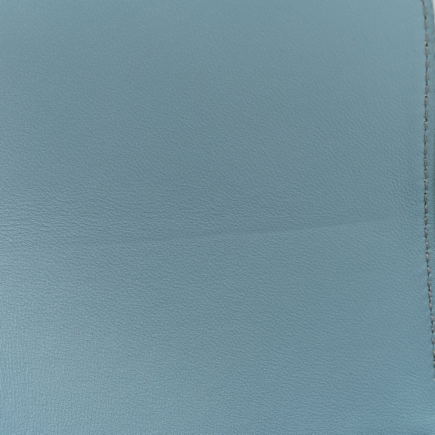 Shiny Calfskin Teen Triomphe California Blue