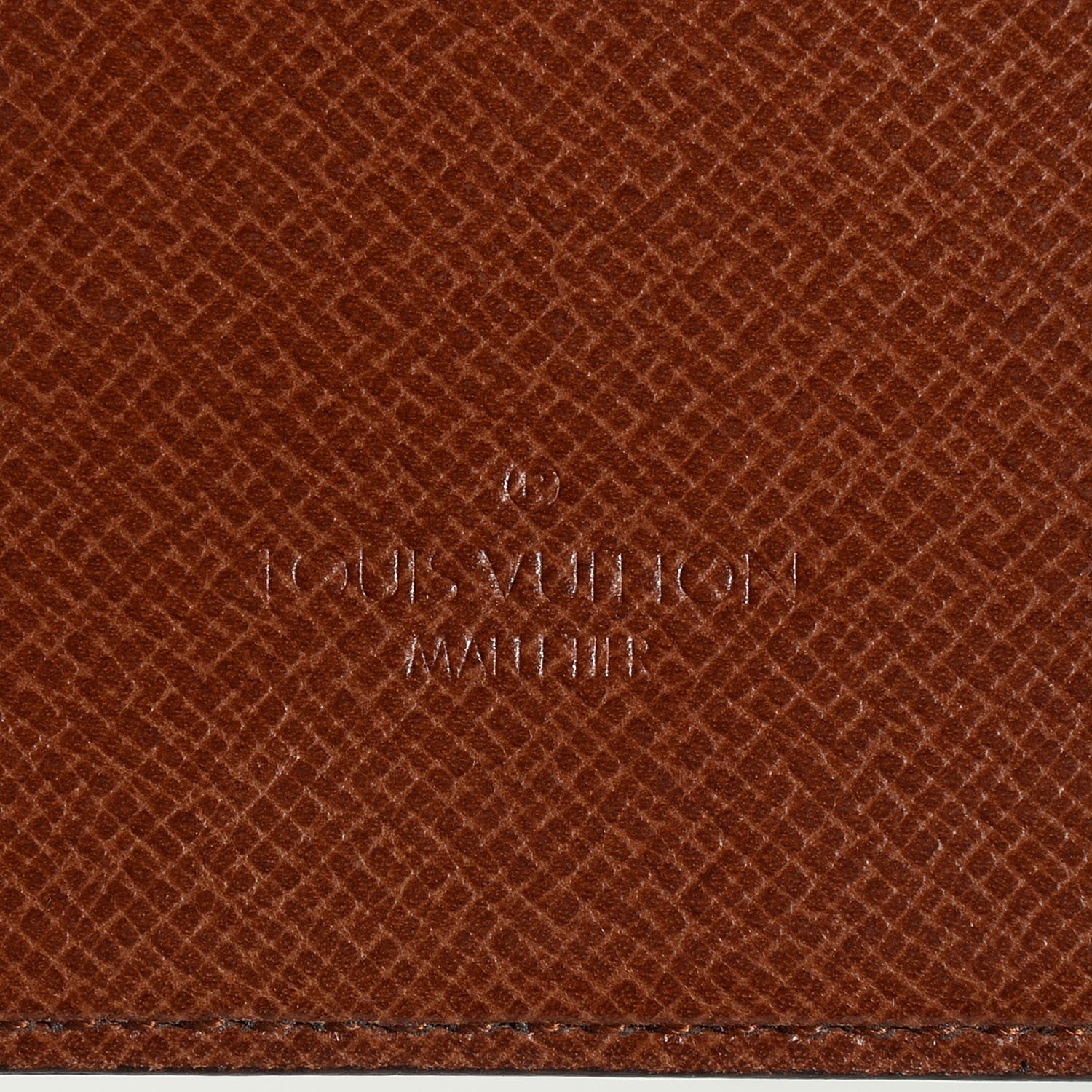 Louis Vuitton Monogram Simple Checkbook Holder Wallet 6 of 7