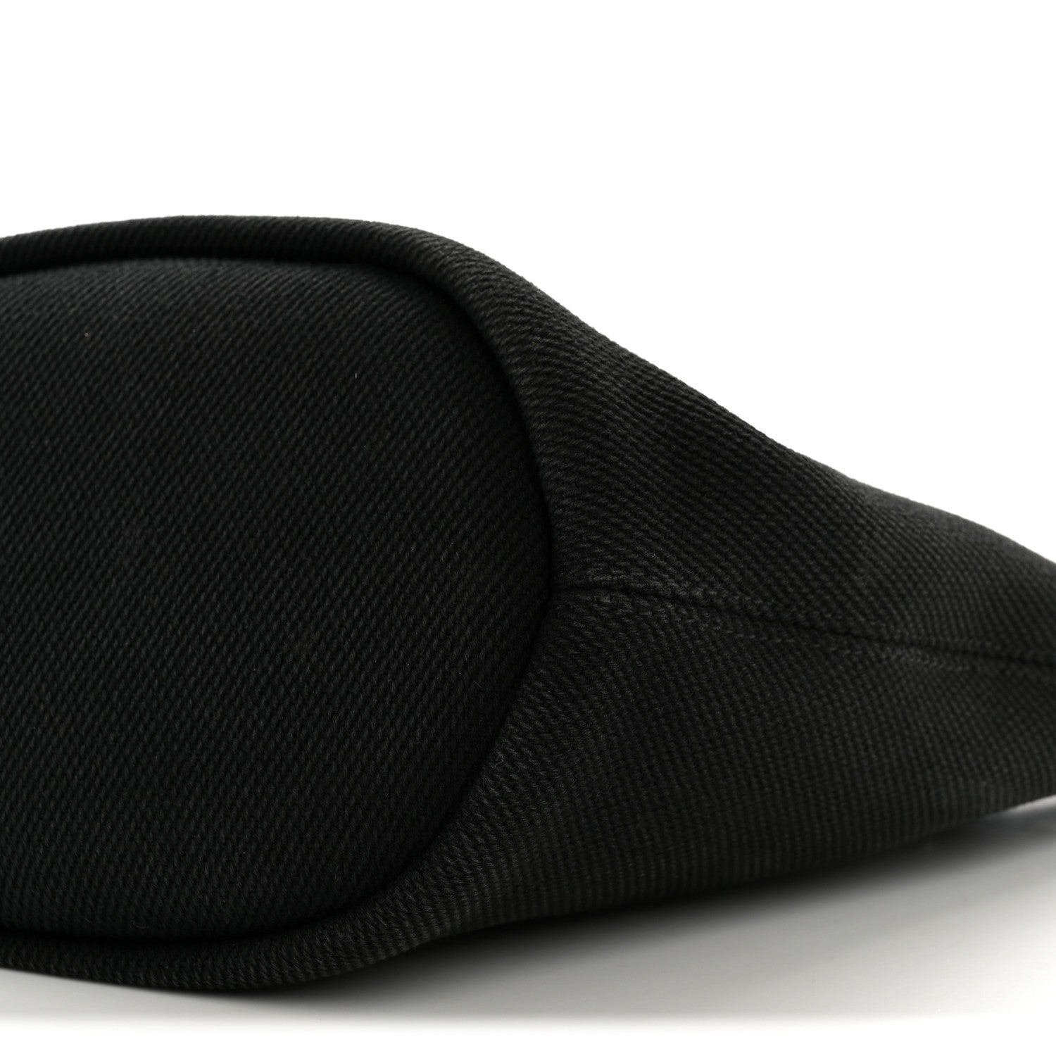 Chanel Canvas Deauville Drawstring Bucket Bag Black 10 of 15