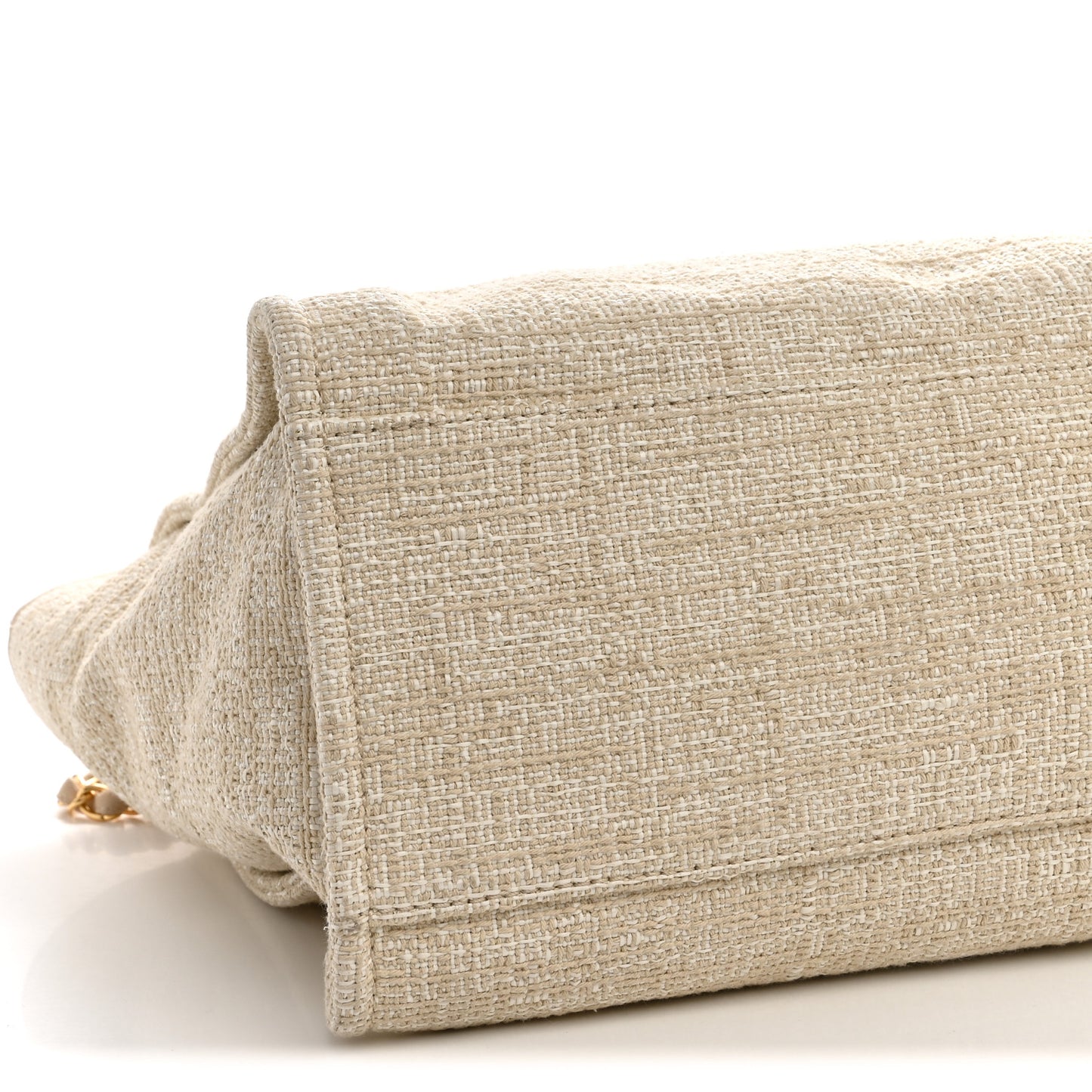 Canvas Medium Deauville Tote Light Beige