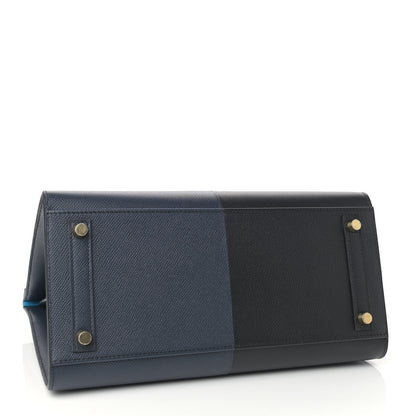 Hermes Epsom Casaque Birkin Sellier 30 Bleu Indigo Black Bleu Frida 4 of 10