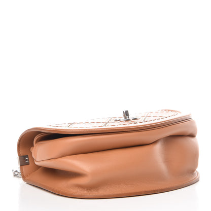 Chanel Calfskin Coco Eyelets Small Flap Bag Camel 4 of 9