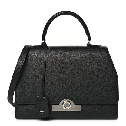 Moynat Taurillon Blush Rejane PM Black 1 of 10
