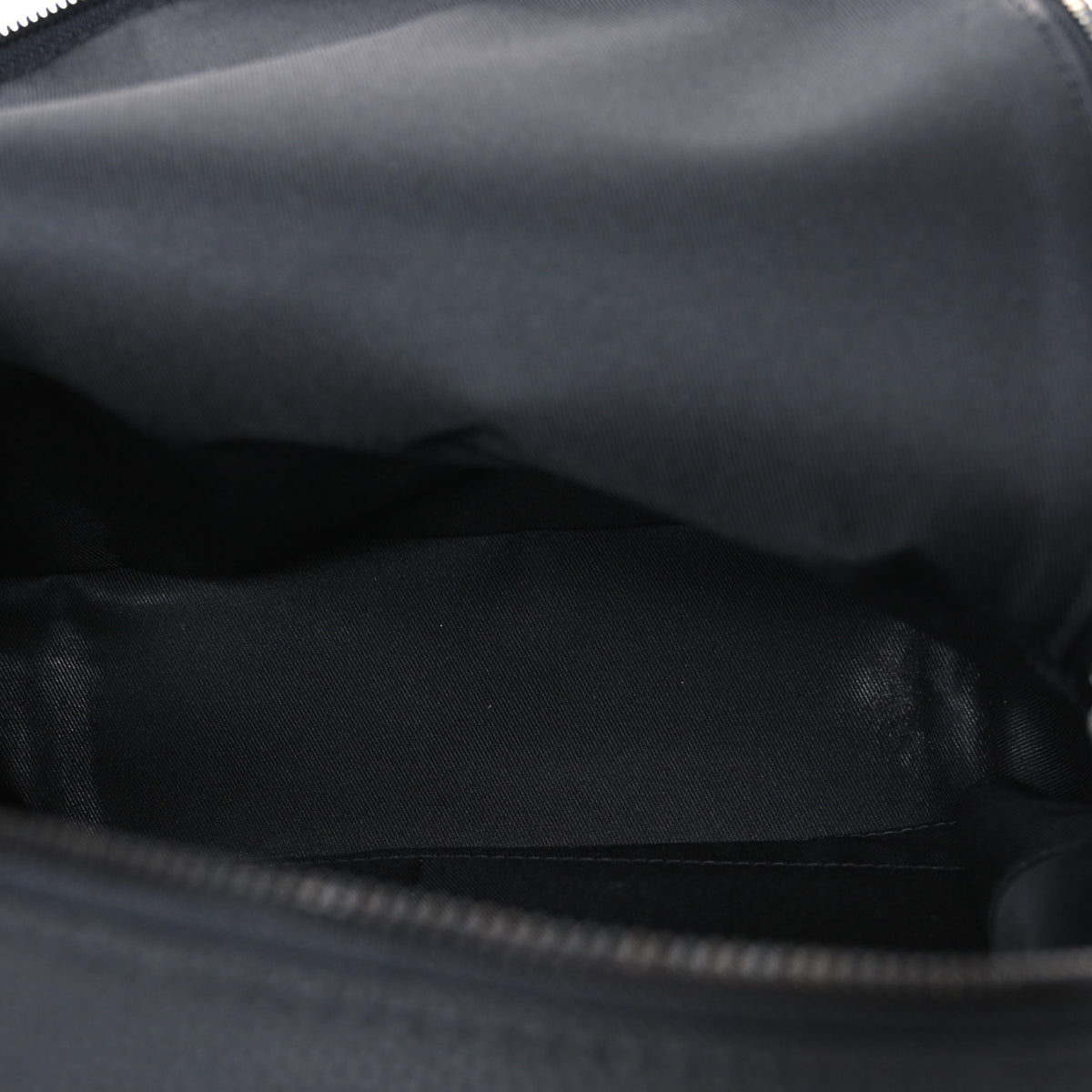 Calfskin Monogram Shadow Discovery Backpack Black