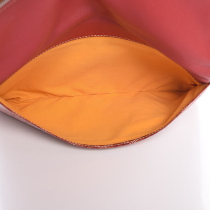 Goyard Goyardine Sainte Marie Soft Clutch Red 6 of 8