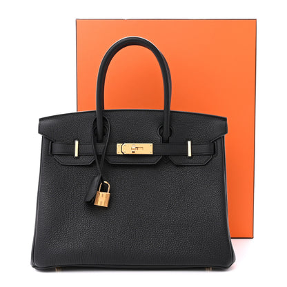 Hermes Togo Birkin 30 Black 11 of 11