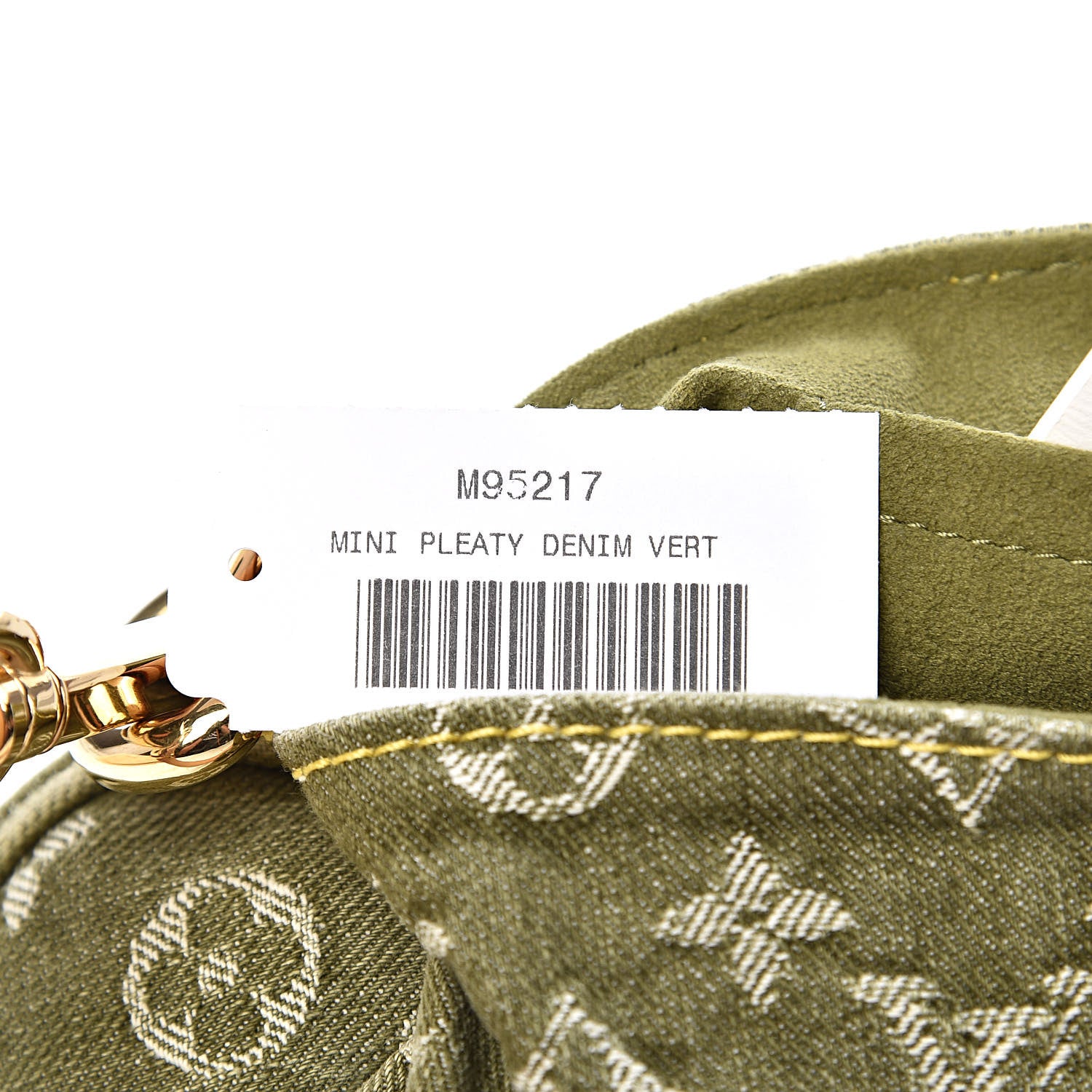 Louis Vuitton Monogram Denim Mini Pleaty Lichen 7 of 10