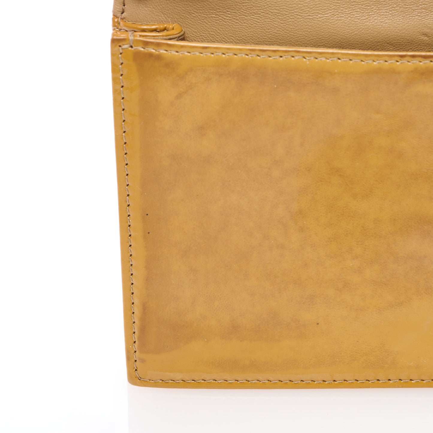 Patent Cannage Lady Dior Convertible Clutch Beige