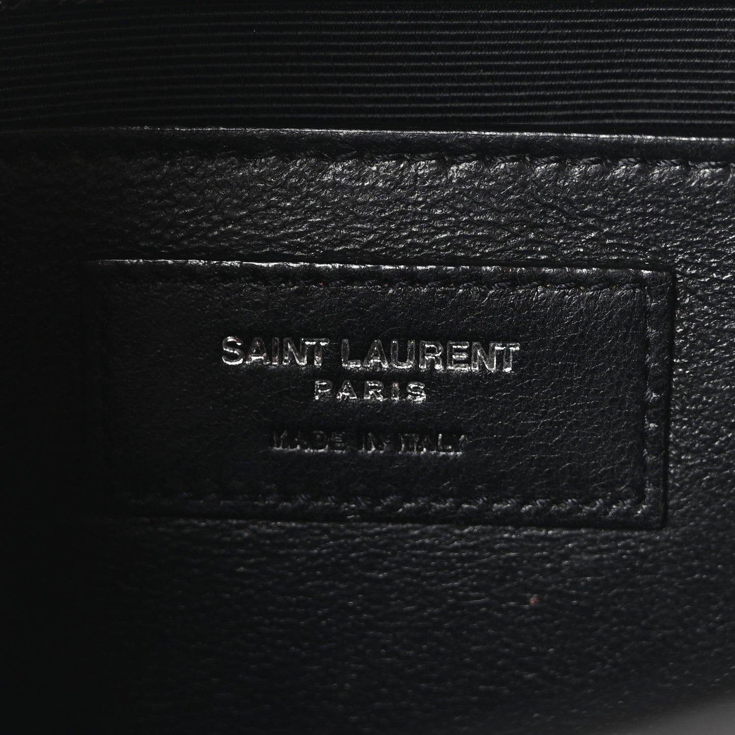 Grain De Poudre Medium Classic Monogram Kate Satchel Black