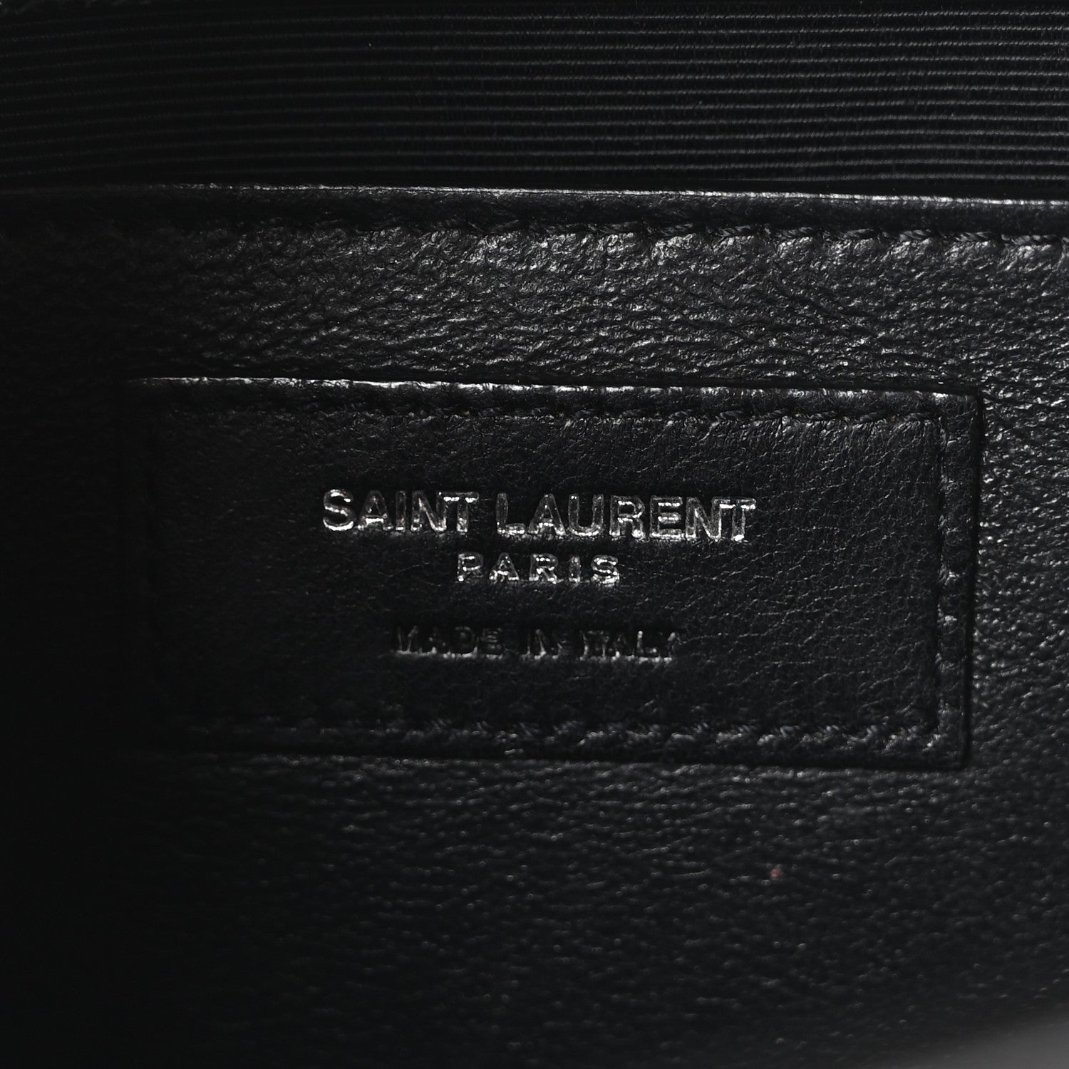 Saint Laurent Grain De Poudre Medium Classic Monogram Kate Satchel Black 5 of 9
