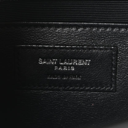 Saint Laurent Grain De Poudre Medium Classic Monogram Kate Satchel Black 5 of 9