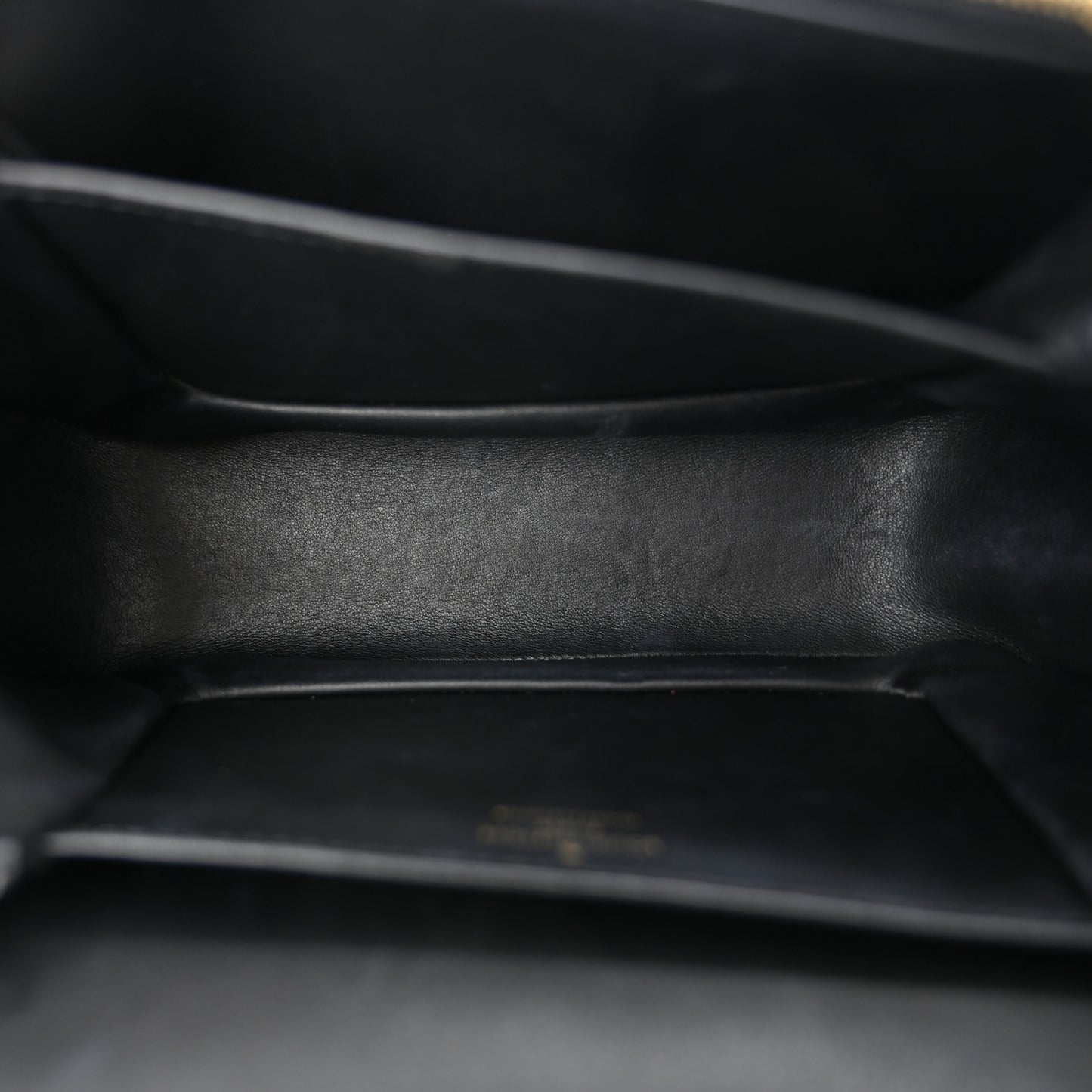 Grained Calfskin Vivienne NM Black