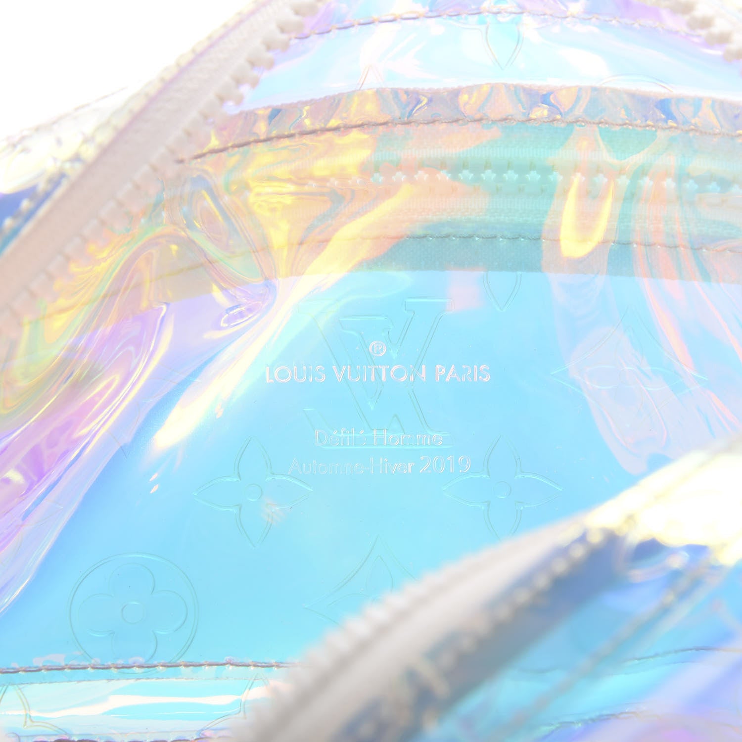 Louis Vuitton PVC Monogram Pochette Volga Iridescent Prism 5 of 7