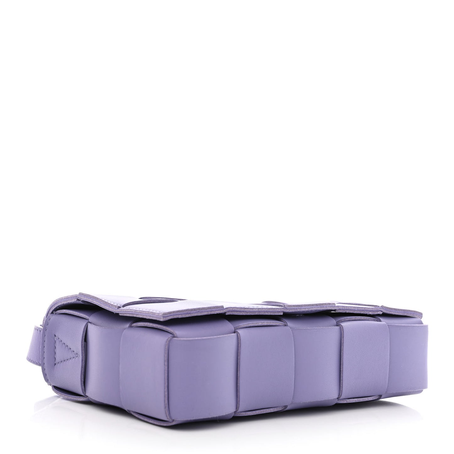 Lambskin Intreccio Cassette Crossbody Bag Wisteria