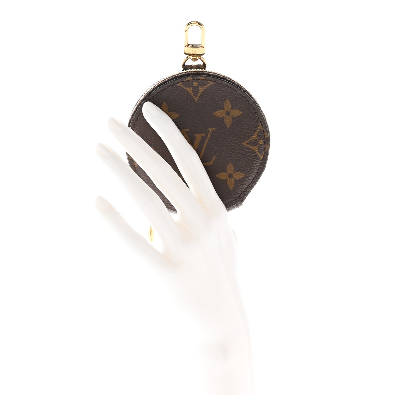 Louis Vuitton Monogram Multi Pochette Accessories Round Coin Purse 2 of 12