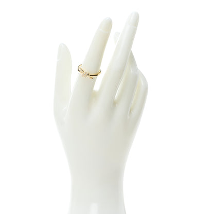 Tiffany 18K Yellow Gold Diamond Small Knot Ring 52 6 2 of 5