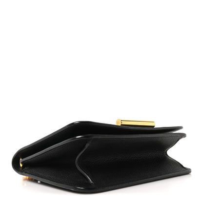 Tom Ford Grained Calfskin Tara Chain Shoulder Bag Black 4 of 9